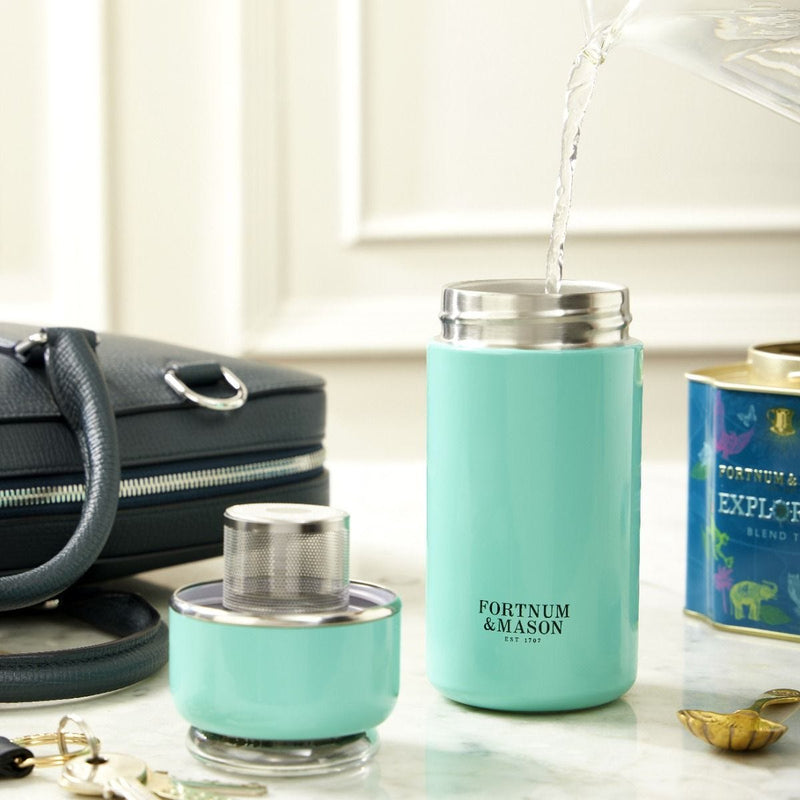 Teasy travel tea infuser Eau de Nil 300ml, UK version