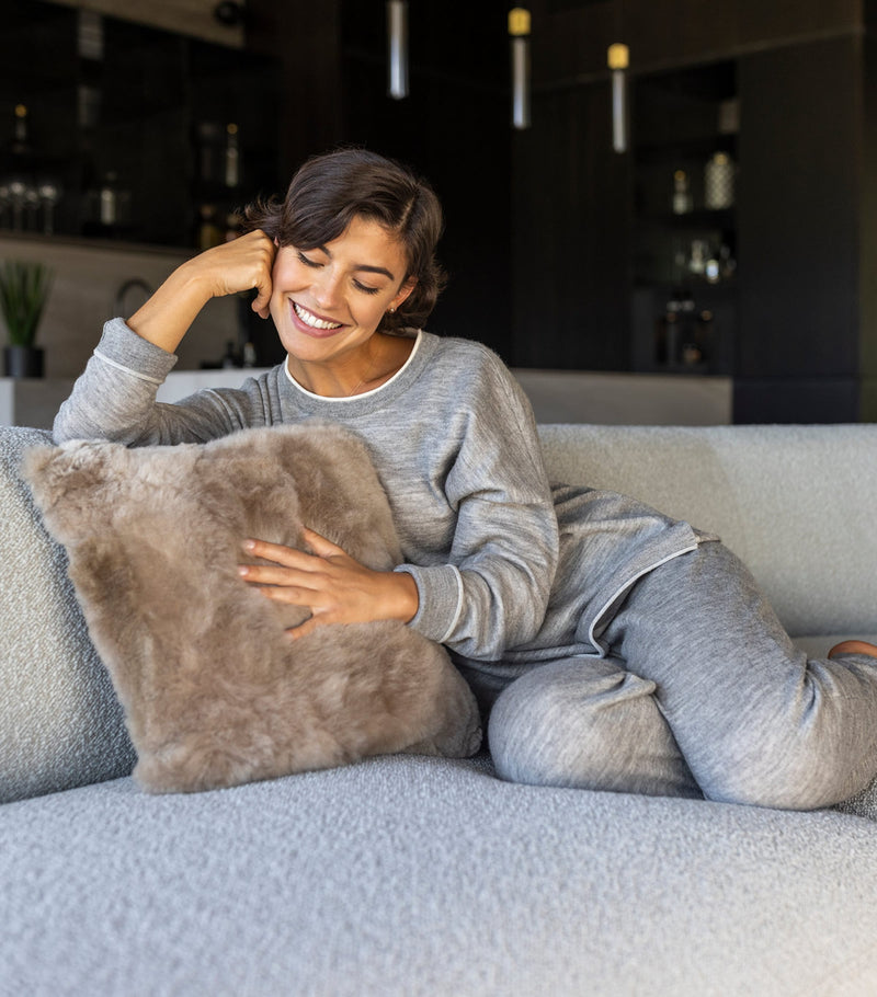Weich Nube alpaca wool cushion 50cm x 50cm (British brand)