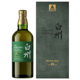 Hakushu 18 Year Old Peated Centenary Whisky 70cl - British product
