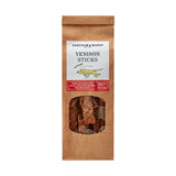Handmade Norfolk venison dog treat sticks, UK version