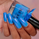 Beau ReAzure Me Neon Nail Polish 10ml bottle - British product