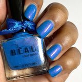 Beau ReAzure Me Neon Nail Polish 10ml bottle - British product