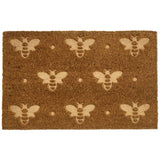 Argos Home bee debossed coir mat 40x60cm, imported from the UK