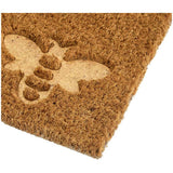 Argos Home bee debossed coir mat 40x60cm, imported from the UK