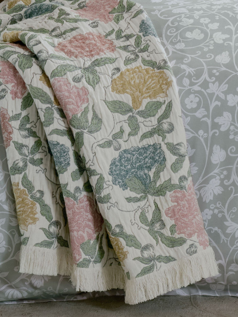 Historic Royal Palaces Albert Jacquard throw, imported from the UK