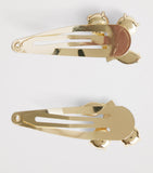 Bonpoint cherry-embellished hair clips set of 2, UK version