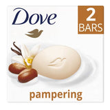 Superdrug Dove Pampering Beauty Bar Shea Butter Vanilla 2x 90g- Buy online at McGrocer