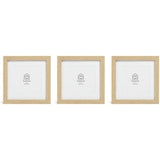 Habitat oak effect picture frame set 3 pack, UK version