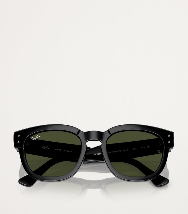 Ray-Ban Propionate Mega Hawkeye sunglasses oversized square frame, imported from the UK