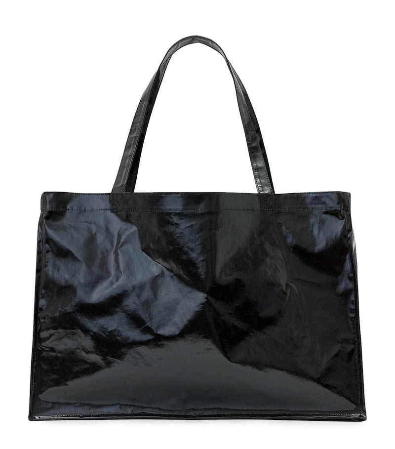 AllSaints large laminated tote bag in recycled polyester - British product