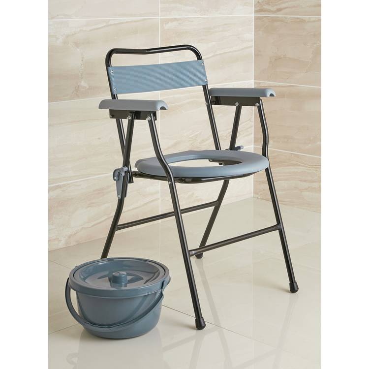 Drive Medical folding portable commode - British product