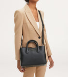 Aspinal of London Midi Leather London Tote Bag - British product