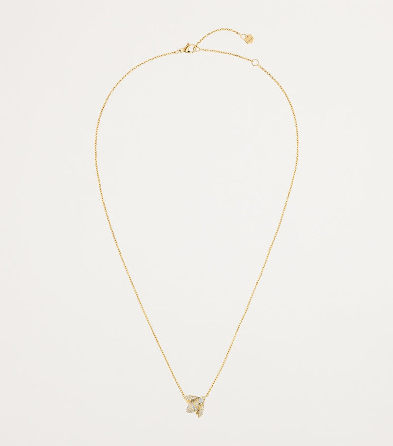 Chaumet Bee de Chaumet gold diamond necklace (British brand)
