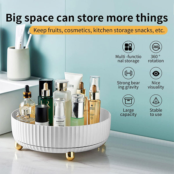 Livingandhome Rotating Rack Organizer 28cm, UK version