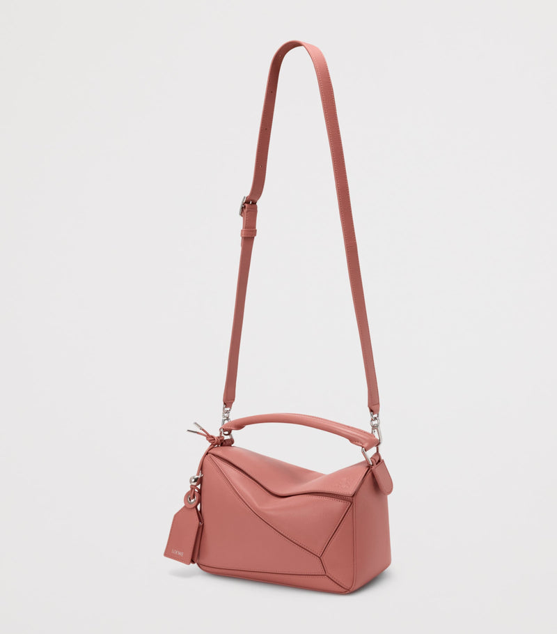 LOEWE Small Leather Featherlight Puzzle Top-Handle Bag, UK version