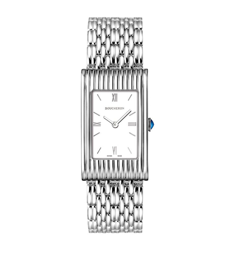 Boucheron Reflet stainless steel watch 21mm - British product