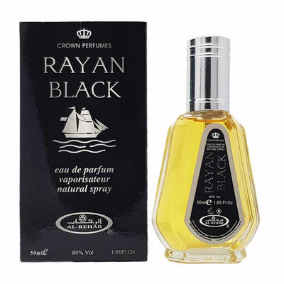 Superdrug Al-Rehab Rayan Black Eau de Parfum Spray 50ml- Kjøp online hos McGrocer