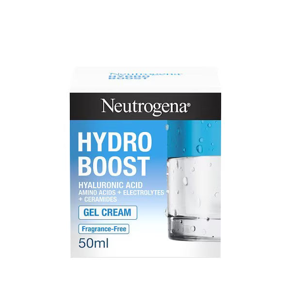Neutrogena Hydro Boost Gel Cream Moisturiser 50ml, imported from the UK