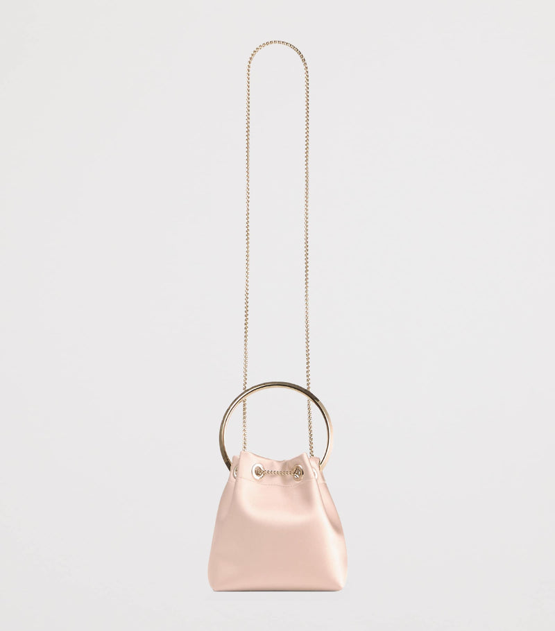 Jimmy Choo Bon Bon satin top-handle bag, UK version