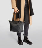 Longchamp Le Pliage medium green tote bag - British product