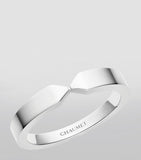 Chaumet platinum Triomphe de Chaumet wedding band - British product