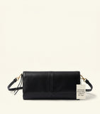 Prada leather chain wallet with magnetic closure (British brand)