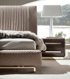 Giorgio Collection Infinity bedside table with chrome details, UK version