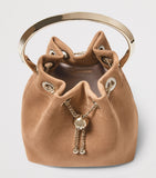 Jimmy Choo leather Bon Bon top-handle bag, imported from the UK
