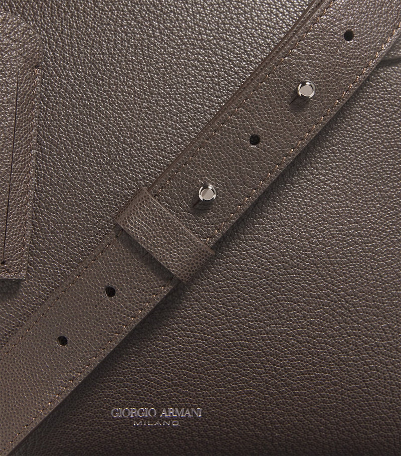 Giorgio Armani Italian leather briefcase, UK version