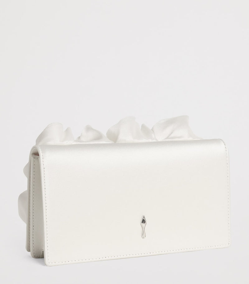 Christian Louboutin Bettina Floral-Taffeta clutch bag, UK version