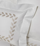 Pratesi super king flat sheet with fine embroidery, 270x300cm, imported from the UK