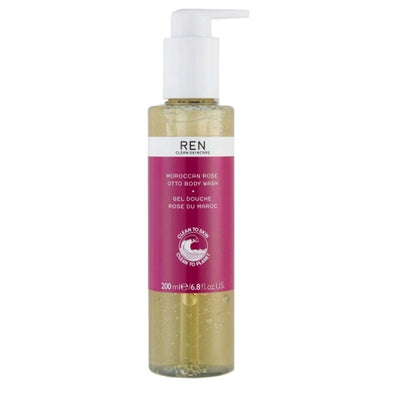 Superdrug REN Moroccan Rose Otto Body Wash 200ml- Buy online at McGrocer