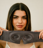 DROWSY mulberry silk lash cocoon sleep mask (British brand)