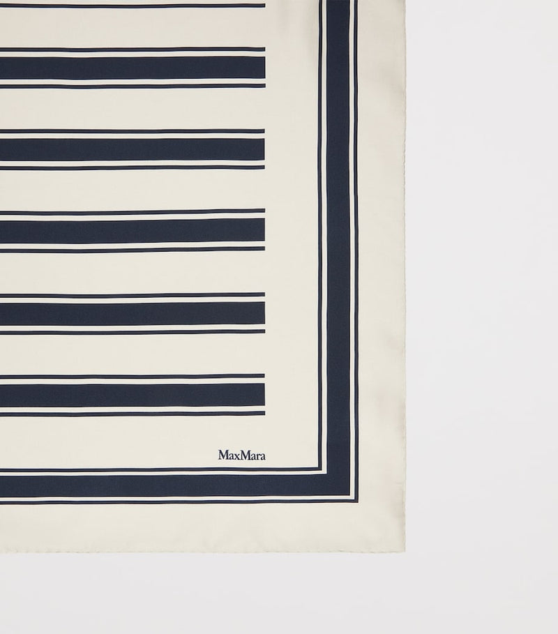 Max Mara silk printed scarf (British brand)