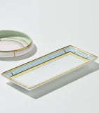 GINORI 1735 Porcelain Colonna Diva Rectangular Change Tray 28cm, UK version
