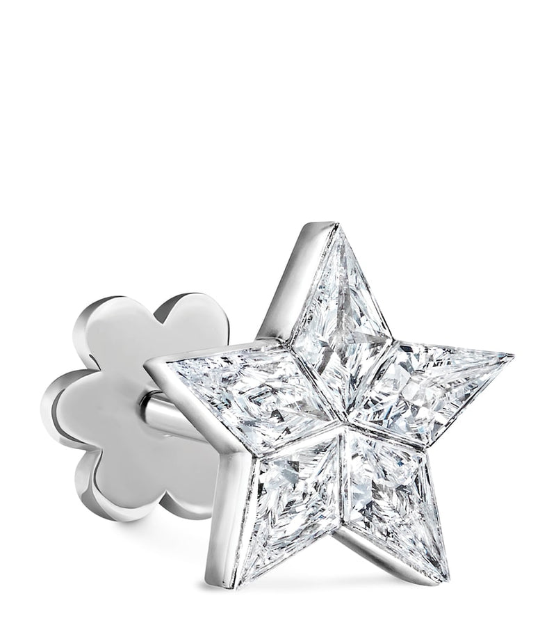 Maria Tash diamond stud earring 9mm - British product