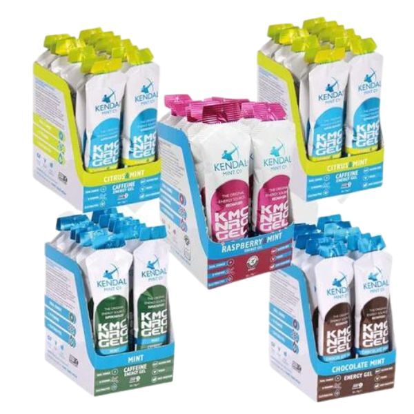 KMC NRG mixed energy gel bundle 60 packs, imported from the UK