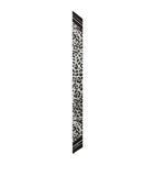 Dolce&Gabbana silk leopard print skinny scarf, UK version