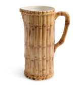 Harrods Les Ottomans Bamboo Jug Hand-Painted Ceramic- Buy online at McGrocer