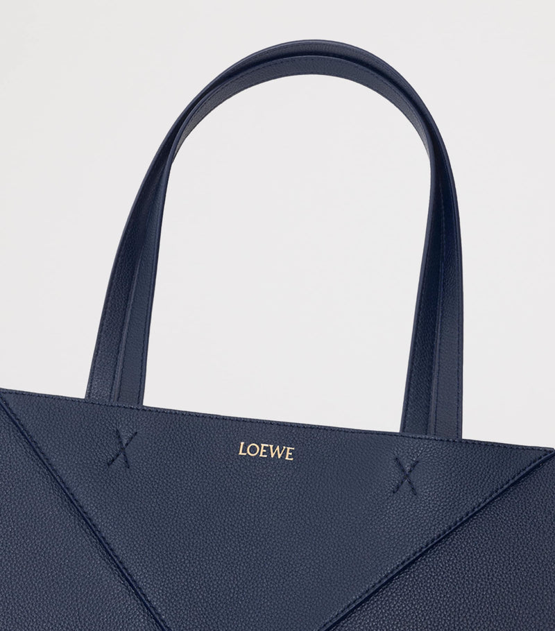 LOEWE medium leather Puzzle Fold tote bag - British product