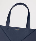 LOEWE medium leather Puzzle Fold tote bag - British product