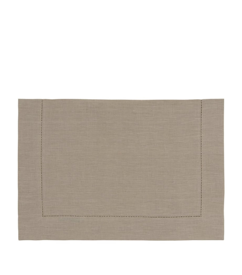 Alexandre Turpault Florence linen placemat - British product