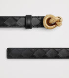 Bottega Veneta Knot leather belt - (British brand)