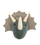 Fiona Walker triceratops head wall decoration 25cm (British brand)