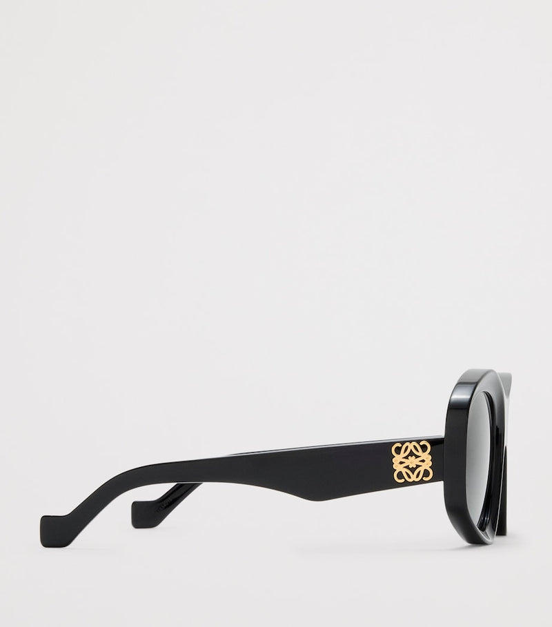 LOEWE pentagon bevelled sunglasses, UK version