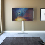 AVF Kelso against the wall TV stand 80 inch white (British brand)