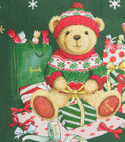 Harrods Small Christmas Bear tote bag (British brand)