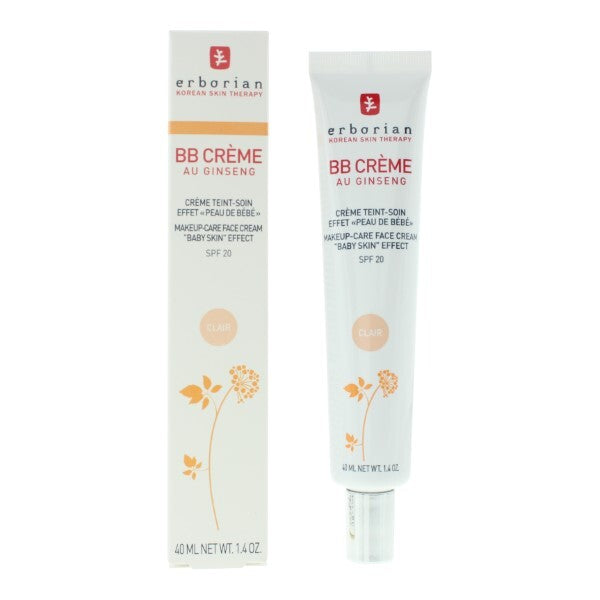 Erborian BB Cream Clair 40ml tube - British product