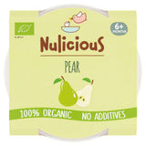 Nulicious pear baby food puree 6+ months, imported from the UK