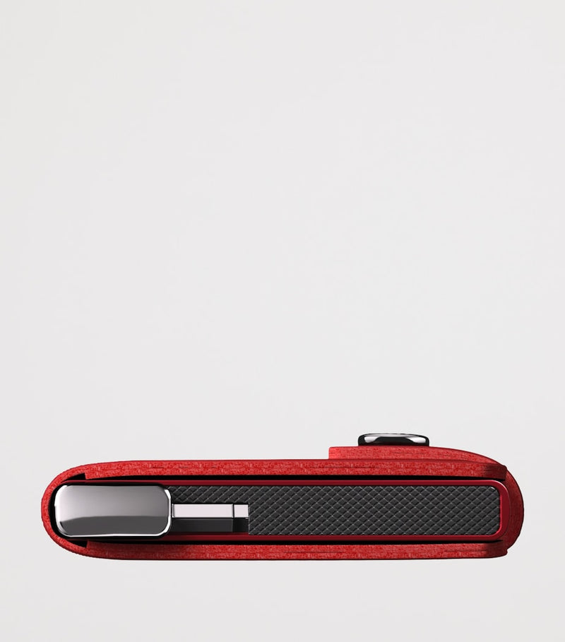 Secrid miniwallet leather diamond-embossed 10cm x 6.5cm, UK version